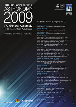 IYA2009 Poster IAU GA