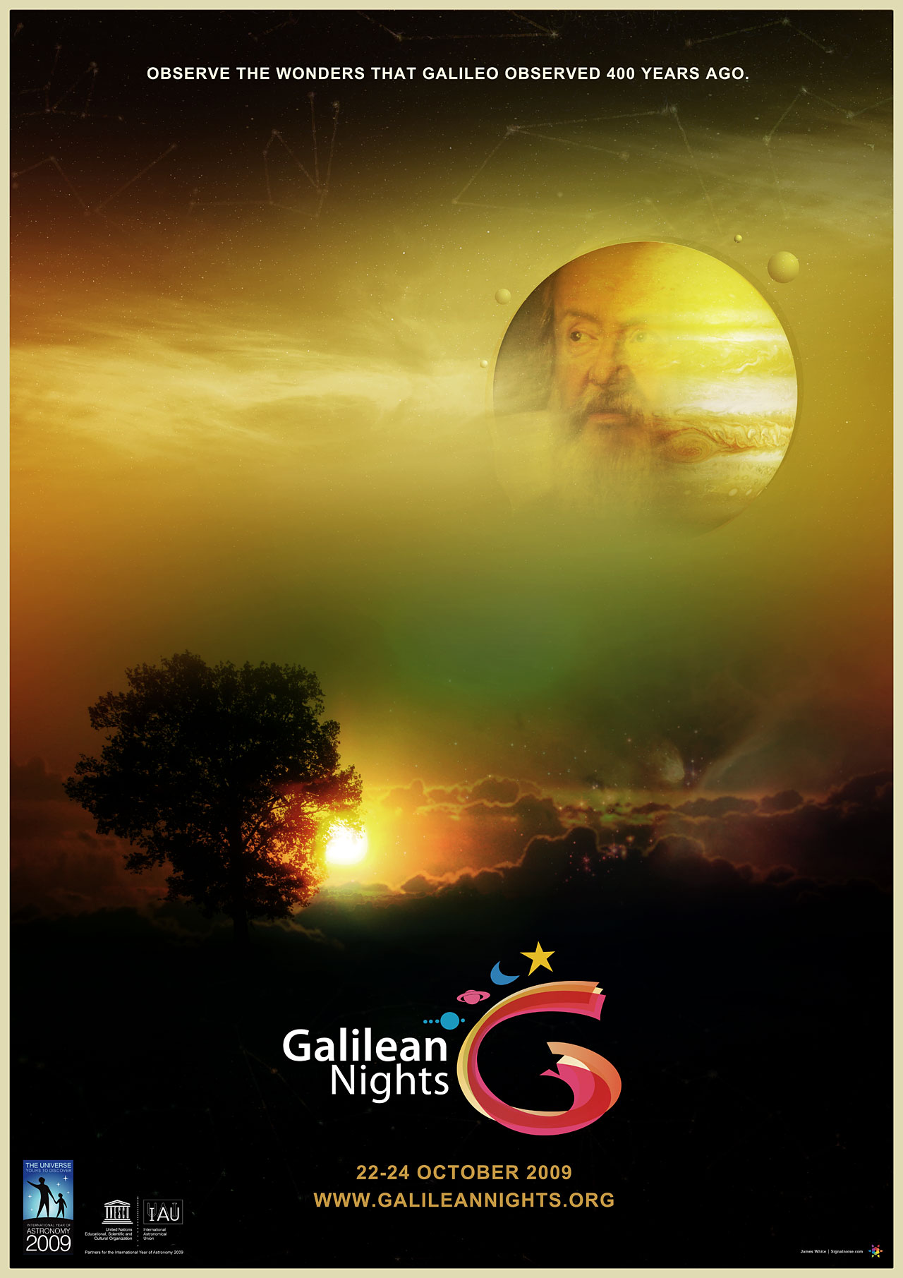 Galilean Nights Teaser Poster
