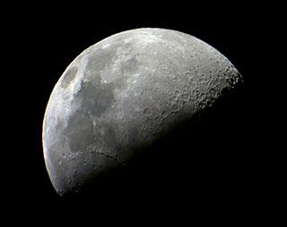 Moon through the Galileoscope