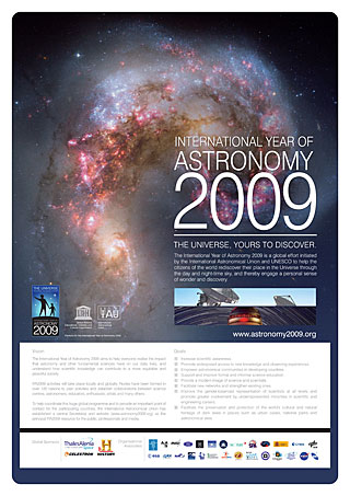 IYA2009 Poster in English